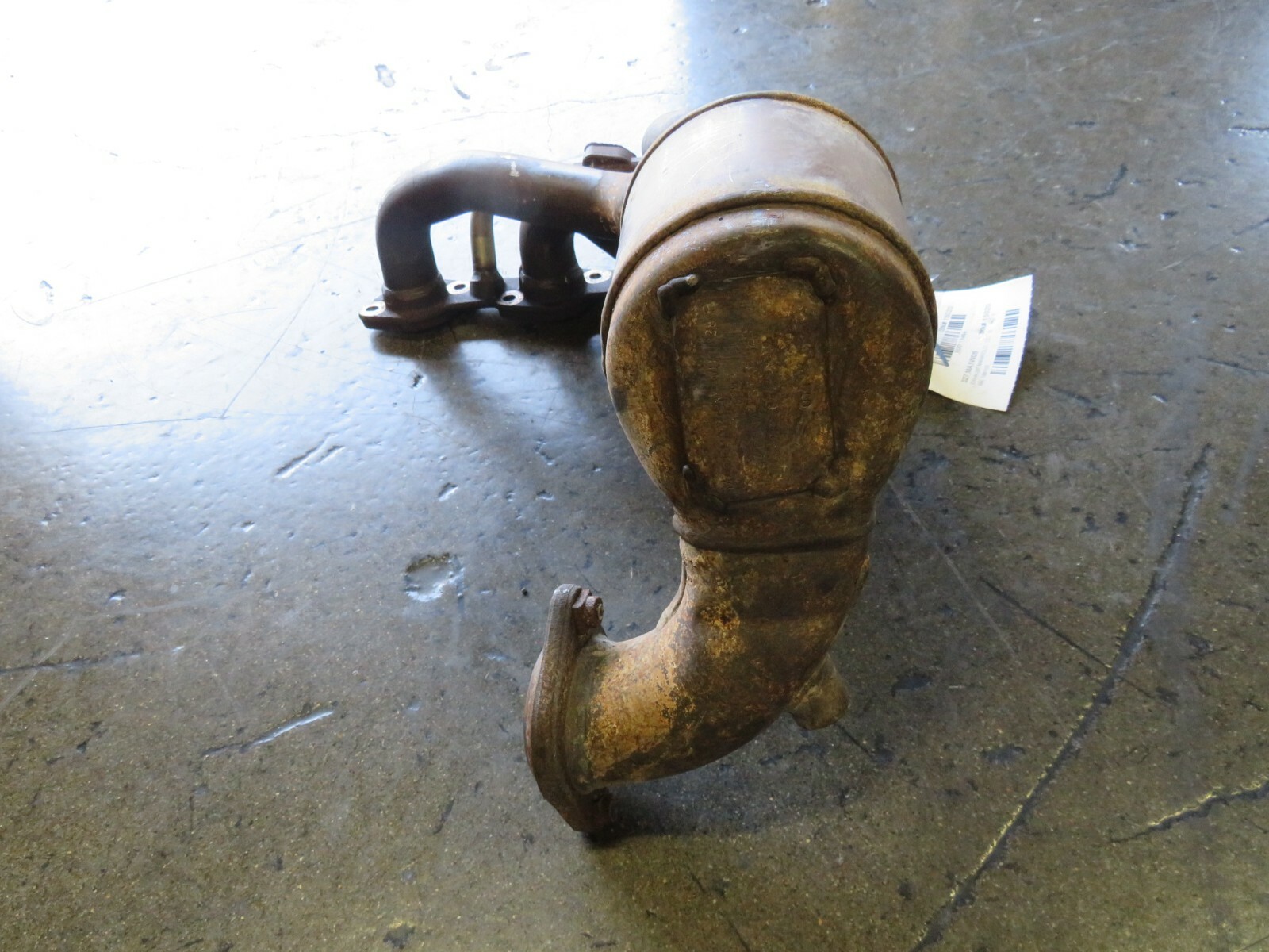 Maserati M128, Coupe, Spyder, RH, Right, Exhaust Manifold, Dmg, Used, P/N 188103