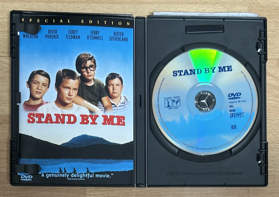 Stand By Me DVD Wil Wheaton River Phoenix Corey Feldman Jerry O’Connell (Used) - Image 2 of 4