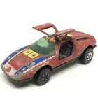 Hot Wheels Redline Mercedes Benz C-111 Car 1970 Red Made In Hong Kong