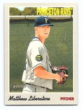 2019 Topps Heritage Minor League Matthew Liberatore #34   Princeton Rays