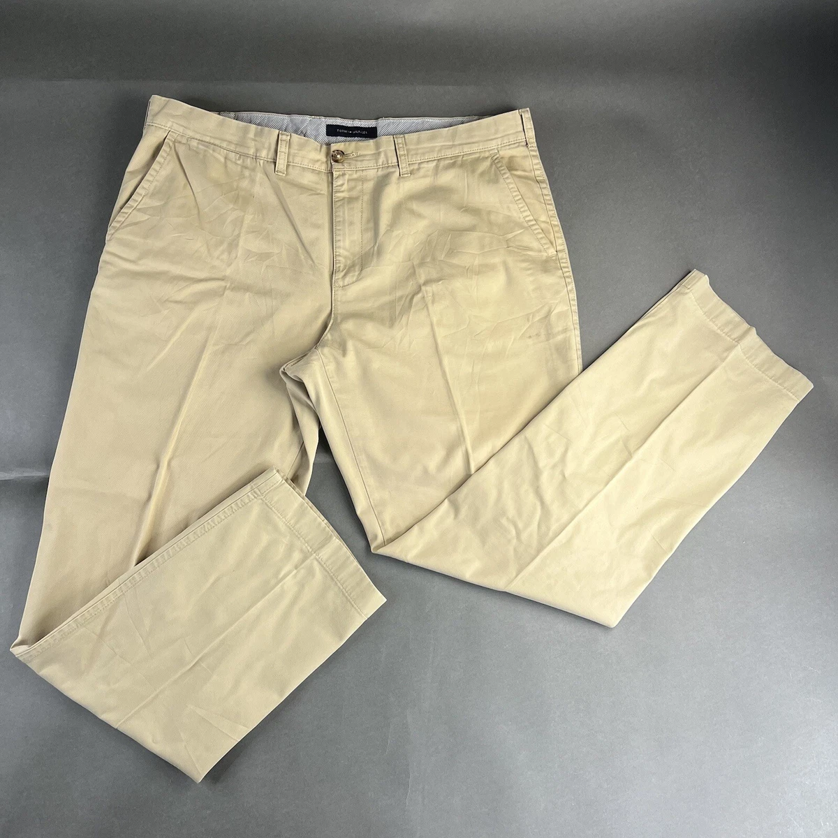 Tommy hilfiger cotton pants cheap