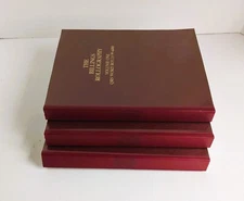 THE BILLINGS ROLLOGRAPHY Vol. I, II & III - QRS WORD ROLLS, RECORDO - First Ed.