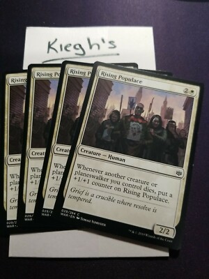 Mtg Rising Populace x4