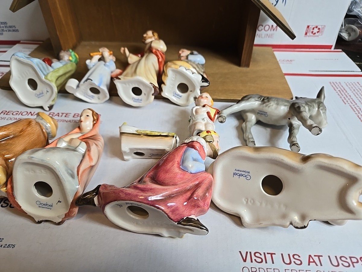 Goebel Nativity Set 12 Figurines West Germany | eBay
