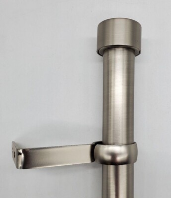 Cappa 1 1/4'' Adjustable Curtain Rod - Two Sizes, Three Colors