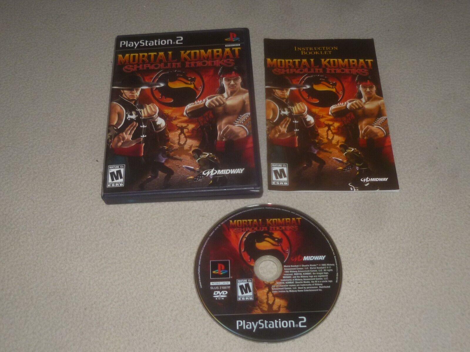 Mortal Kombat: Shaolin Monks - PlayStation 2 : Video Games 