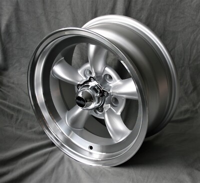 Alufelgen Maxilite Torque Thrust Optik 7x15 Ford Mustang, Plymouth, Dodge silber