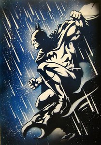 Batman 1 Airbrush Stencil Multi Layer Template Spray Vision Best ...