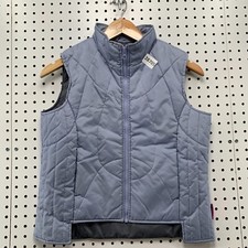 Vintage Y2k Nike Puffer Vest Jacket Zip Lavender Purple Youth Girls Large