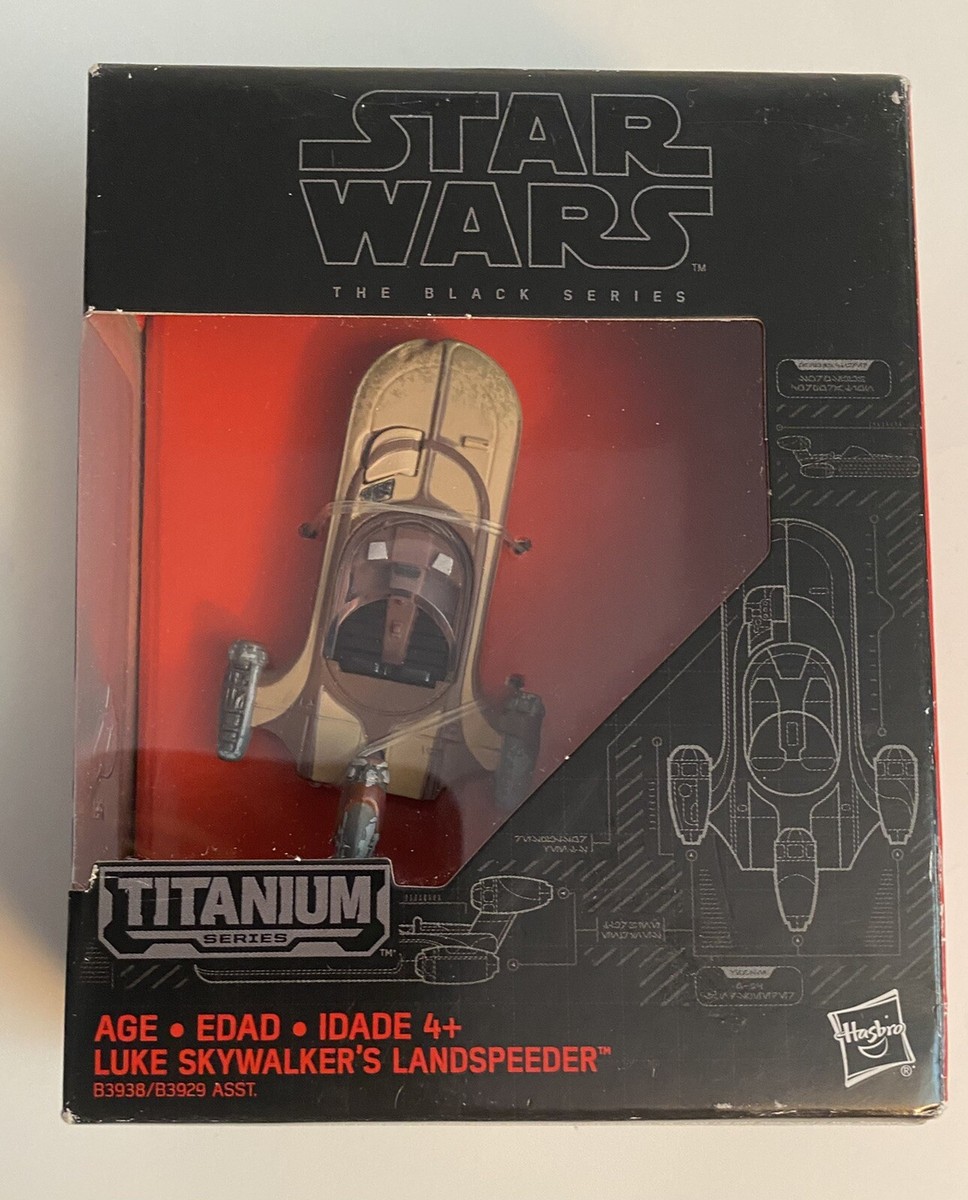 特撮 Star Wars Episode IV Black Series Titanium Luke Skywalker&#39;s Landspeeder Star Wars Episode IV Black Series (2015) Titanium Luke