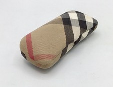 Burberry Nova Check Plaid Eyeglass/Sunglass Hard Shell Case, Italy