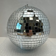 8  VTG.Disco Ball Hanging Mirror Disco Balll w/Hanging Ring Party Decor