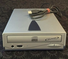 MAGICSPIN CD Recordable Rewritable 52*24*52 External Drive BCE 5224 - Not Tested