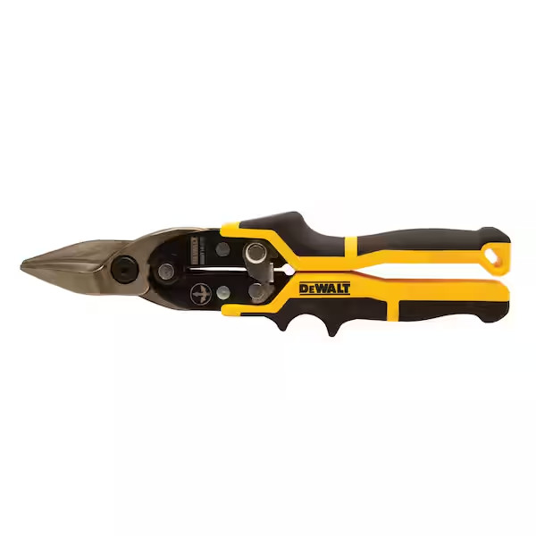 10.1 In. Straight-cut Aviation Snip | Ergo Dewalt Cut Straight Snips Tin Show
