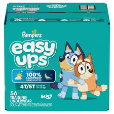 4 Boxes of Bluey Easy-Ups, Size 4t-5t, 199.99 FOR ALL FOUR. FREE SHIPPING 