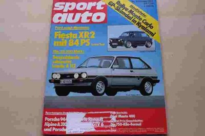 1) Sport Auto 02/1982 - Bizzarrini 5300 GT Strada  - Opel Manta B 400 mit 144PS