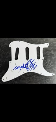 Post Malone Autographed/ Inscribed  Congratulations  Electric Guitar Pickguard