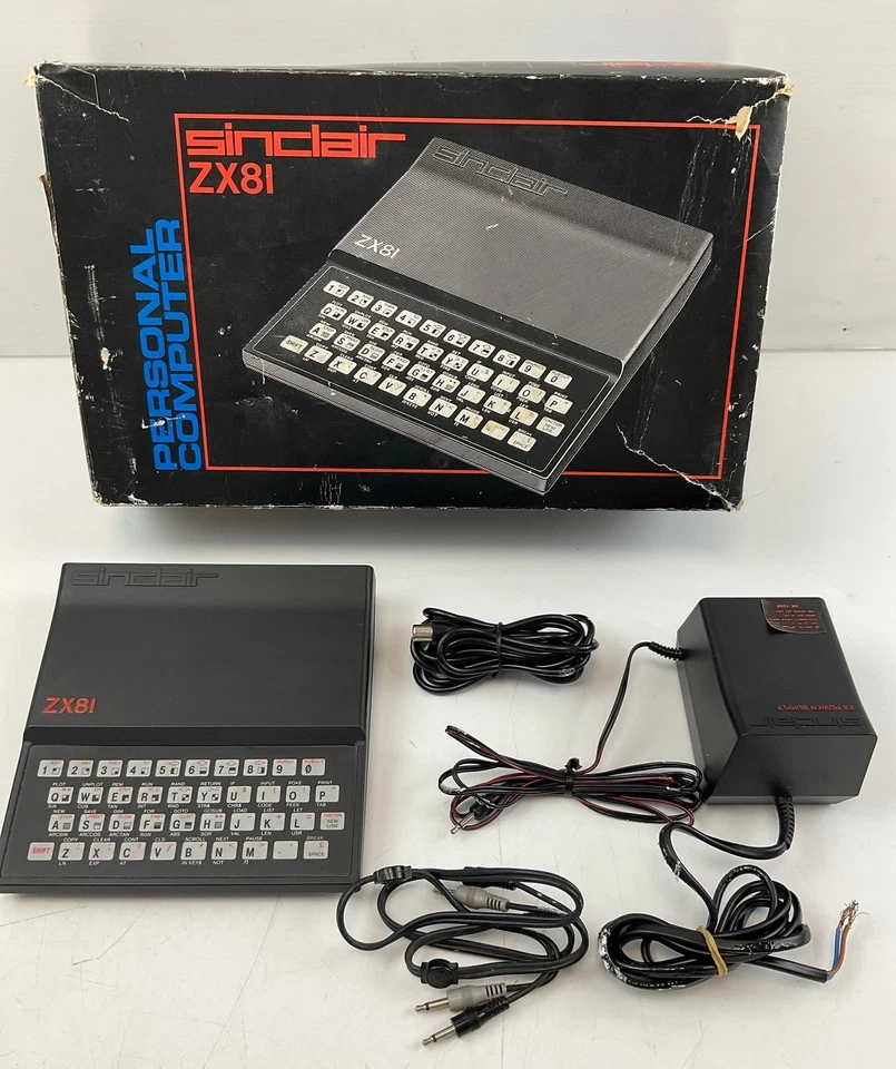 Sinclair ZX81 Vintage Personal Computer With Accessories and Box - PLEASE READ - Image 4 of 4
