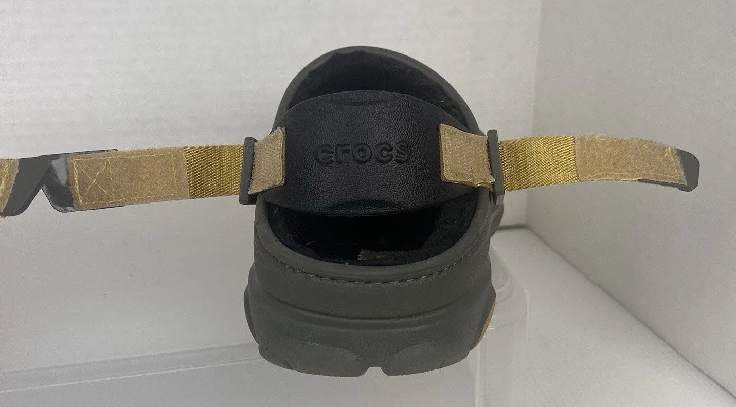 CROCS All-Terrain Lined Clogs Womens 6 Mens 4 Traction Soles Adjustable Straps image 8