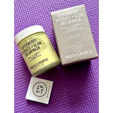 Youth to the People SUPERBERRY HYDRATE + GLOW DREAM MASK Overnight Mask NEW