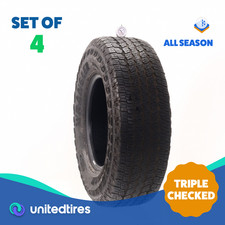 Set Of 4 Used 26570r16 Goodyear Wrangler Territory At Kevlar 112t - 5.5-732