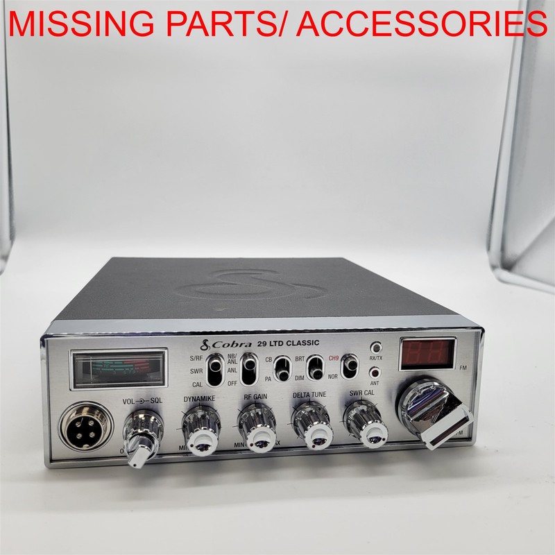 Cobra 29 LTD Classic AM/FM Professional CB Radio - Black *READ*