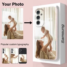 Personalised Custom Photo Case For Samsung S25 FE S24 S23 Ultra A17 A16 Cover