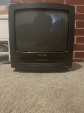 Samsung CXE1331 13" CRT TV/VCR Vintage 1996   VCR Not Working Powers On