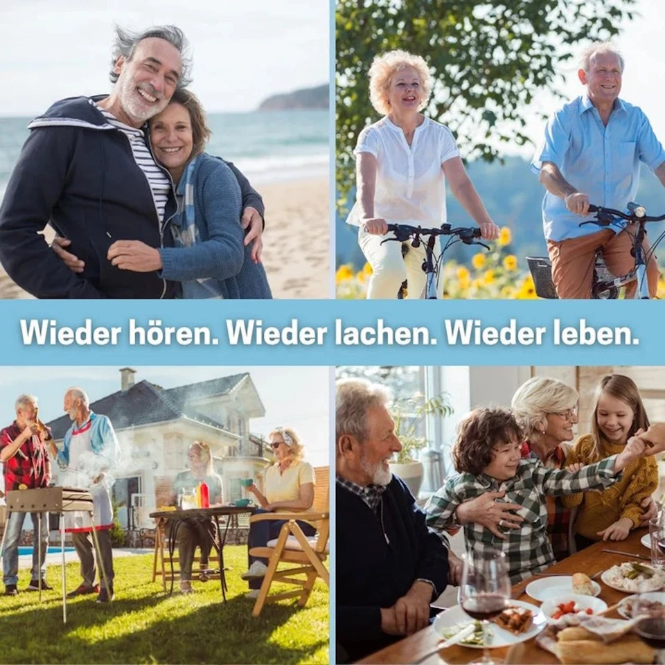 Claria™ Premium Hörhilfe Hörgerät Hörverstärker CIC unsichtbar & wiederaufladbar - Bild 3 von 4