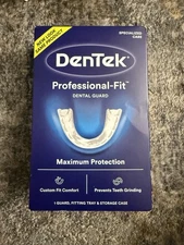 Dentek Professional Fit Dental Guard Maximum Protection Prevents Teeth Grinding