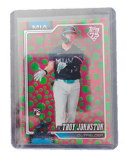 2026 topps series 1 Troy Johnston Easter Pink Green polkadot Parallel