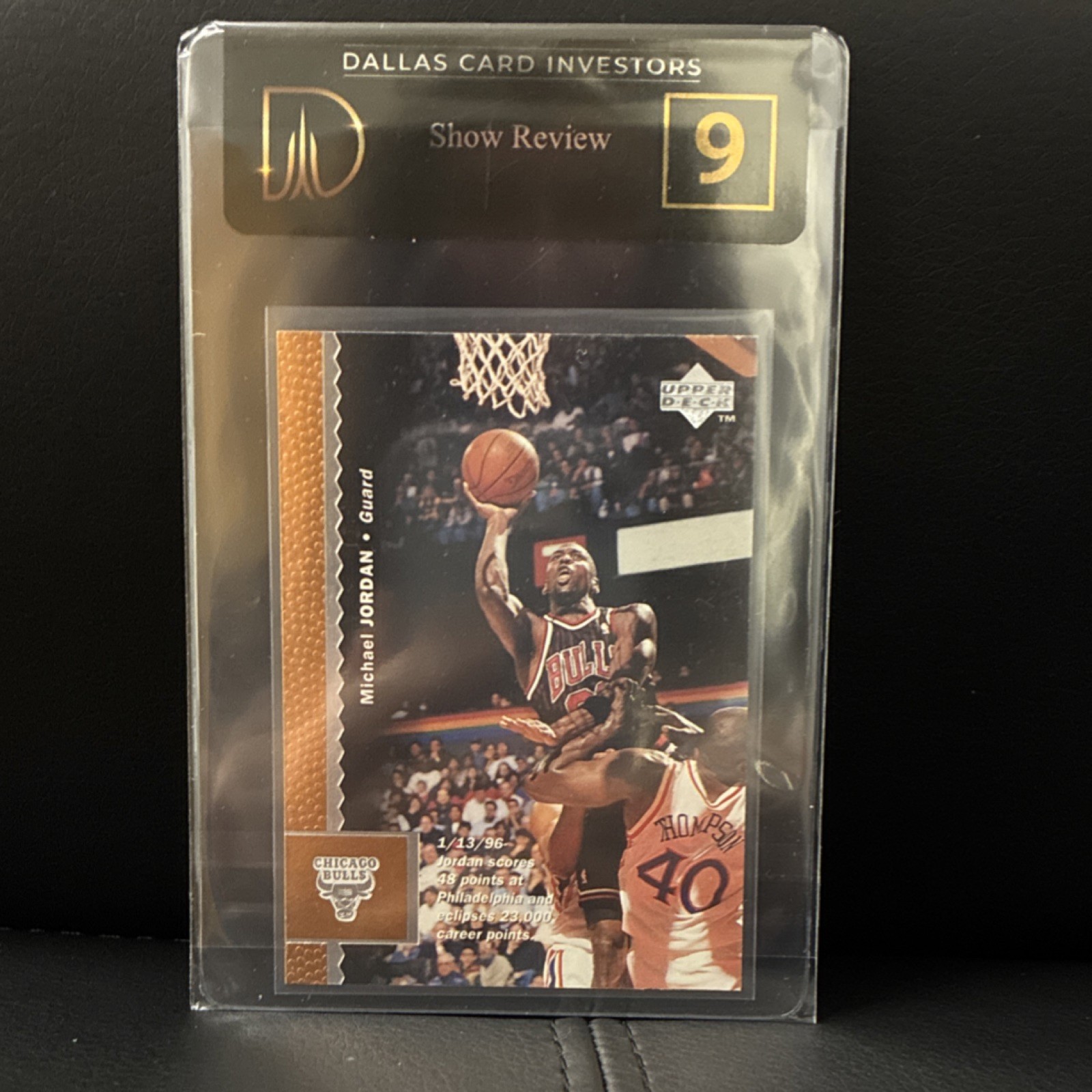 Michael Jordan 1996 Upper Deck #16 Base Price Guide - Sports Card