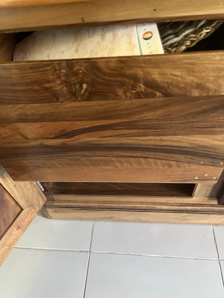 Bibliotheque LOUIS PHILIPPE en noyer - Photo 3/4