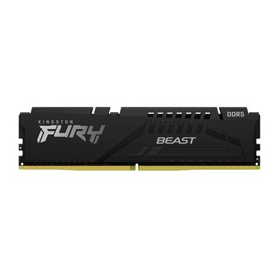 Kingston Fury Beast 16 GB DDR5-6000, Arbeitsspeicher schwarz, INTEL XMP, AMD EXP