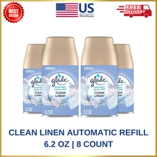 Glade Automatic Spray Refill Air Freshener for Home and Bathroom 6.2 Oz 4 Count.