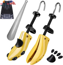 2-Way Adjustable Shoe Stretcher Pair Durable Shoe Trees for Men  Women Large