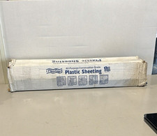 Film-Gard All Purpose Construction Grade Plastic Sheeting CK410 10' x 100' Clear