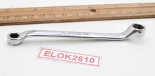 Snap-on  XS810S 1/4" x 5/16" 6 Point SAE Chrome Offset Box End  Wrench USA