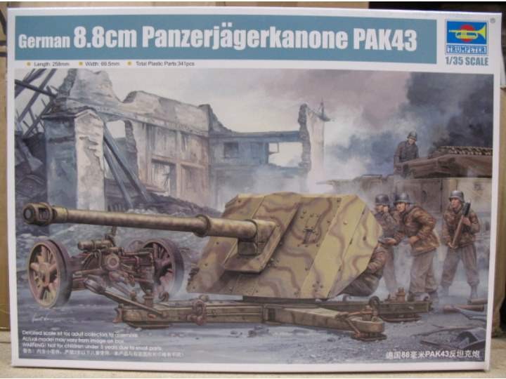 Trumpeter TP02308 1/35 - German 88MM Pak43