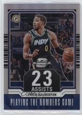 2023 Panini Contenders Optic Playing the Numbers Game Tyrese Haliburton #20 01uy