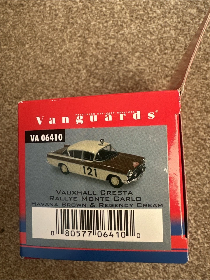 Corgi Vanguards VA06410 Vauxhall Cresta Rally Monte Carlo Havana Brown Ltd Ed - Image 2 of 4