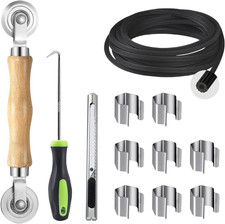 Screen Repair Kit, 5 in 1 Screen Tool - Screen Roller Tool, Spline Removal Hook,