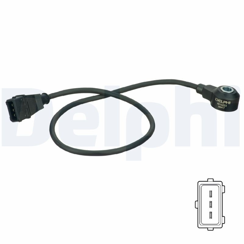 Für DELPHI ELEKTRONIKA AS10203 KNOCK SENSOR BROWN - Bild 3