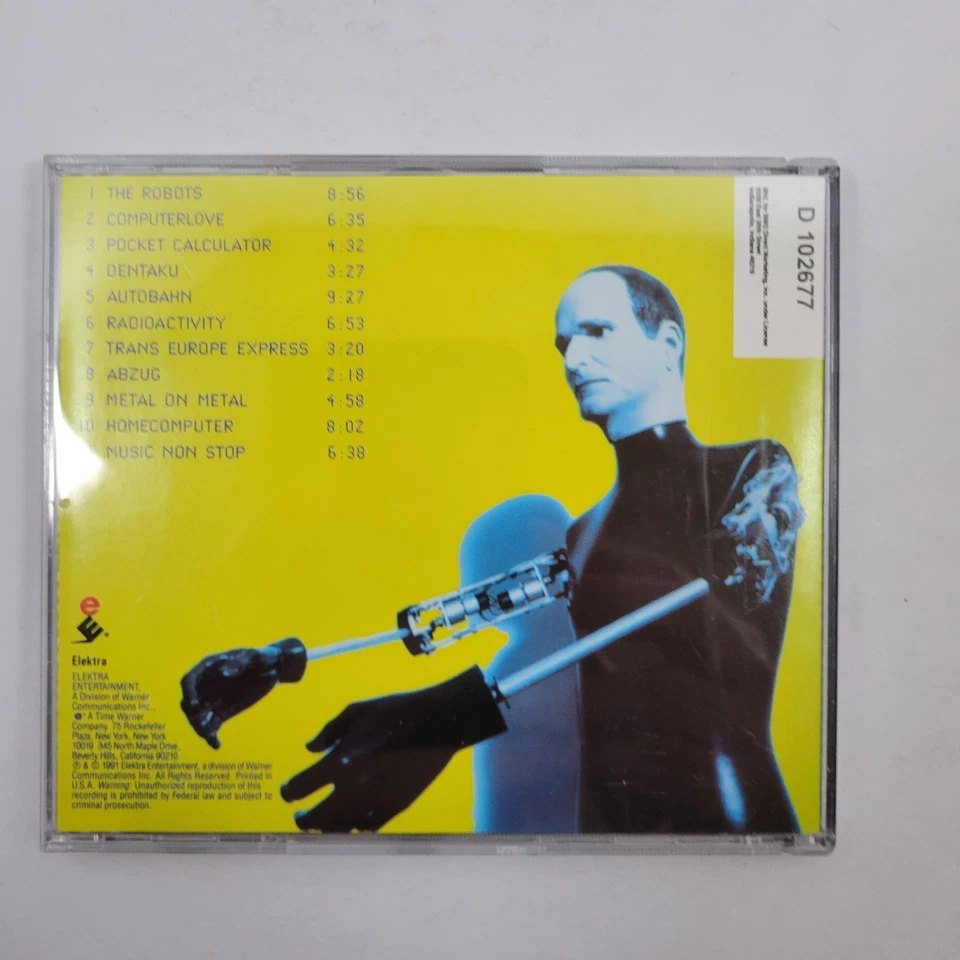 Kraftwerk - The Mix (CD, 1991) Elektra Entertainment - Изображение 2 из 4