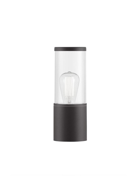 Nova Luce Zosia Sockelleuchte Dunkelgrau IP65 Dimmbar E27 12W AußEnbereich-image