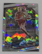 2025 Prizm WNBA Jacy Sheldon #113 Silver Cracked Ice Prizm Washington Mystics