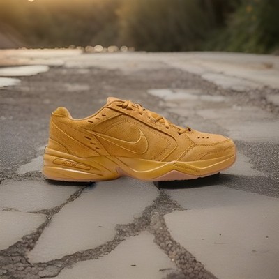 Men s Nike Air MONARCH SE IV - Wheat/Gum Medium Brown/Black/Wheat