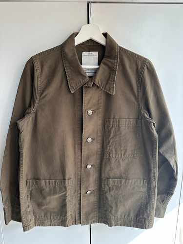 Visvim 16SS Travail Coverall Canvas Olive Jacket Size 1