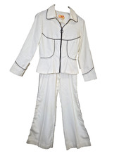 Vintage SIDE KICKS Western Suit Flare Pants Jacket Size 9 Women Equestrian 1970s