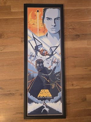 Framed Eric Tan End of a Saga Star Wars Rise of Skywalker Bottleneck Posters
